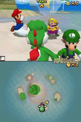 Super Mario 64 DS (Korea) screen shot game playing